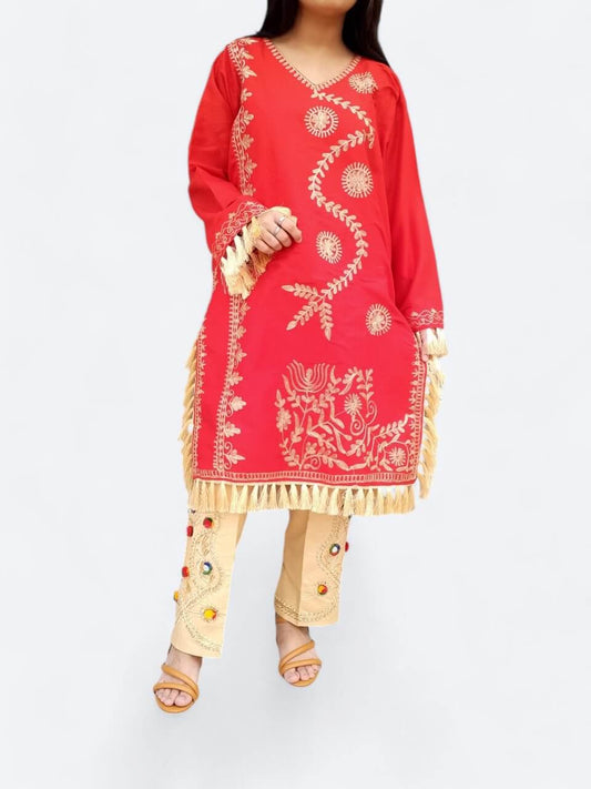 Handmade Embroidered Shirt & Trouser